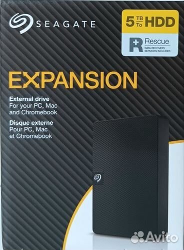 Внешний жесткий диск 5 тб HDD Seagate Expansion