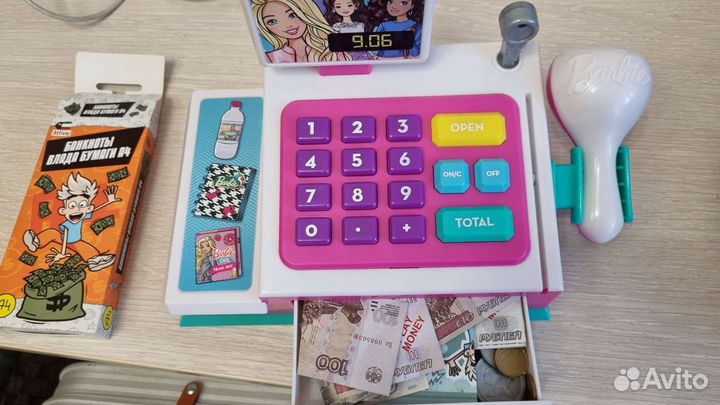 Детские игрушки касса