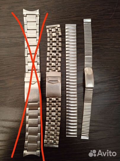 Браслеты, стекла, механизмы, фурнитура для часов