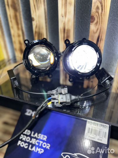 ZMB PRO bi-led птф туманки vesta ford renault