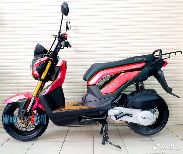Скутер Vento Naked 49cc (150) red