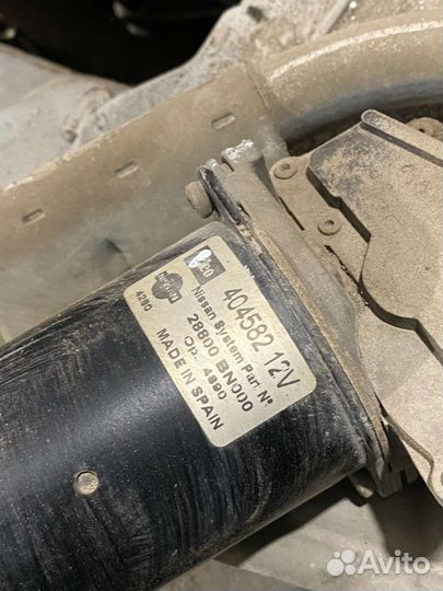 Трапеция дворников с мотором nissan almera n16