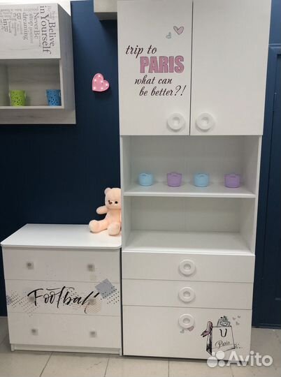 Стеллаж-пенал коллекции Модница