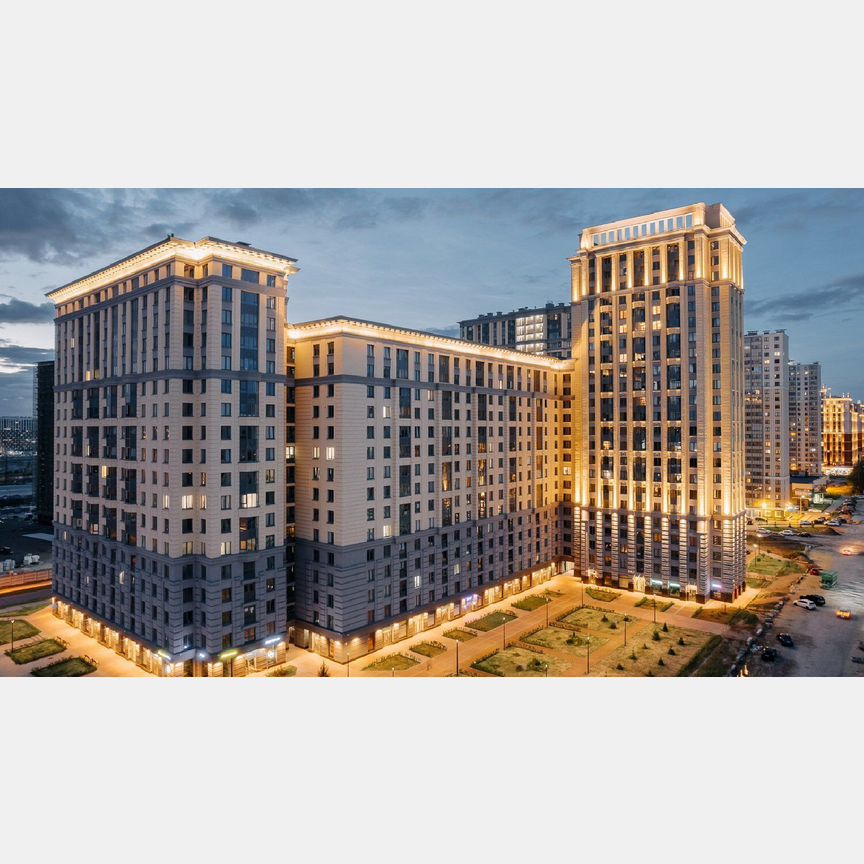2-к. квартира, 65,6 м², 8/18 эт.