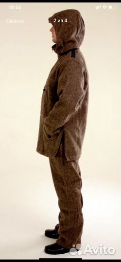Суконный костюм охотничий