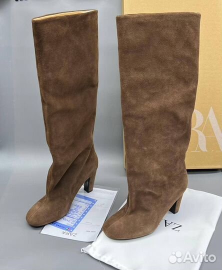 Женские Сапоги Zara Размеры 36-40