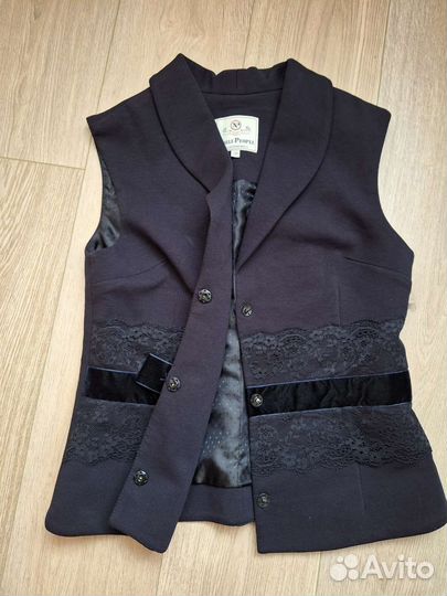 Жилет школьный для девочки 158