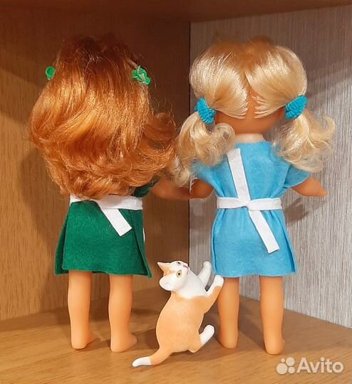 Кукла гдр 20 см.Подружки. Длинные волосы