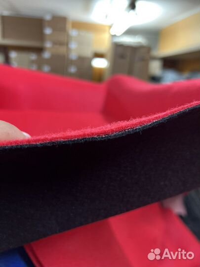 Ковер пола ваз 2101-2107 «красный»