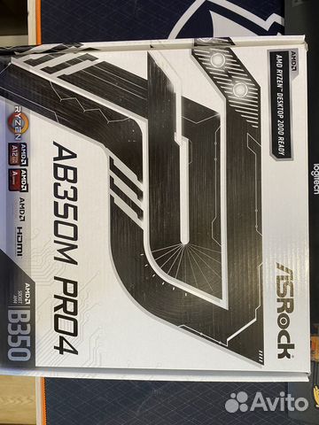 Материнская плата ASRock AB350M PRO4 купить в Перми | Электроника | Авито