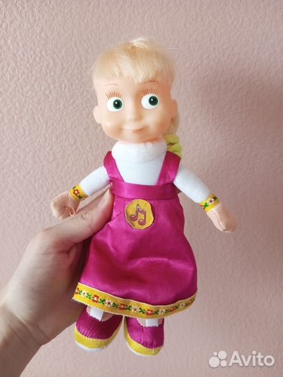 Кукла Маша и медведь говорящая