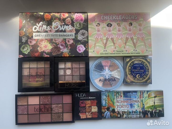 Becca,Charlotte Tilbury,Huda,Dior,Denona