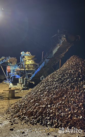 Дробилка щековая (+конусная дробилка)