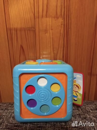 Интерактивный музыкальный развивающий кубик