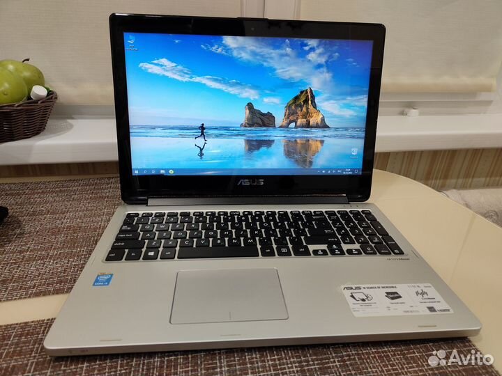 Ноутбук asus TP-500L. Intel i-5, SSD, 12 гб озу