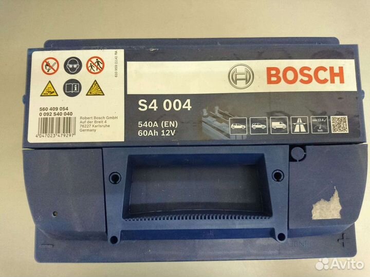 Аккумулятор бу Bosch S4 004 005 60 64 65Ah Доставк