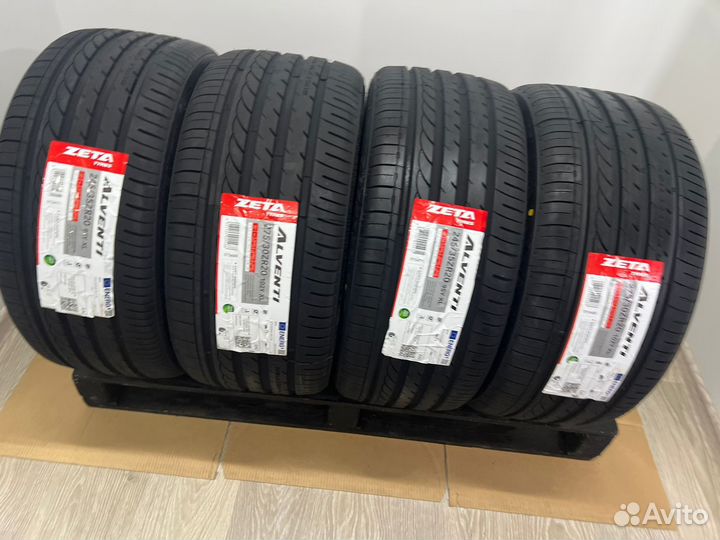 Zeta Alventi 245/35 R20 и 275/30 R20 94Y