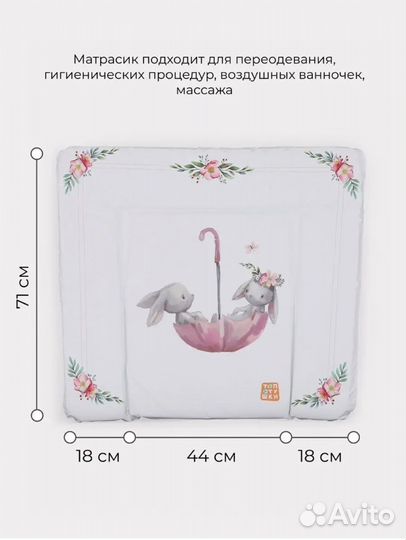 Матрас пеленальный