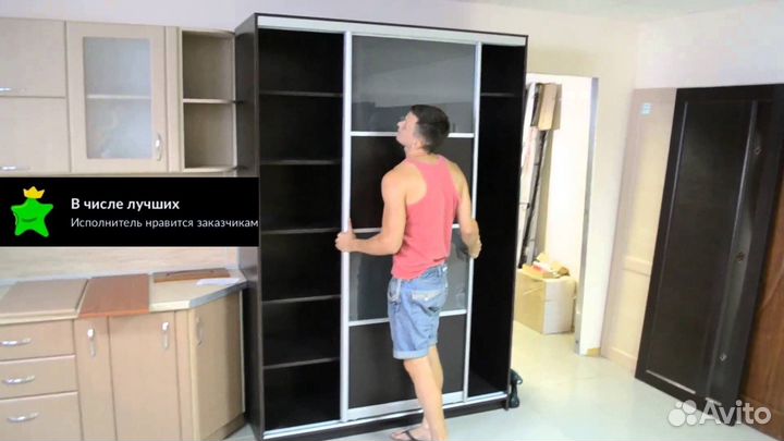 Ремонт шкафов, замена роликов, замена зеркал