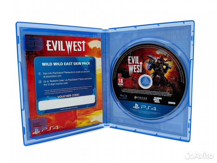 Evil West Русские субтитры PS4 б/у