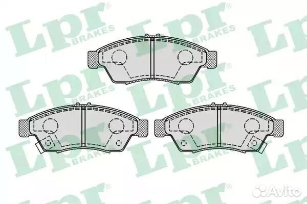 Колодки тормозные дисковые