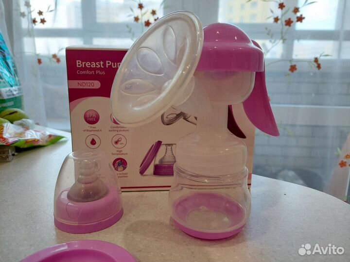 Молокоотсос ручной,накладки для кормления