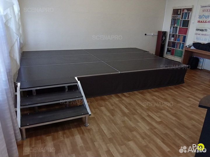 Сценический подиум из евростолов