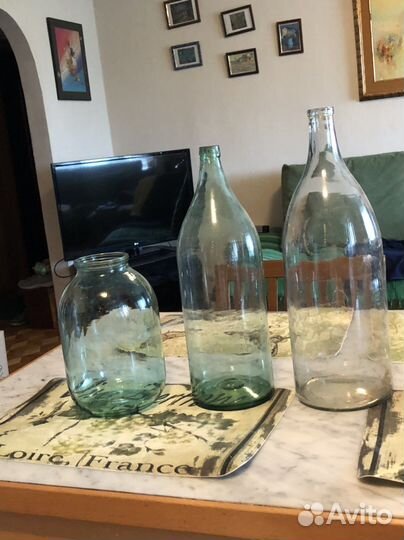 Банки 3л, бутылки проданы