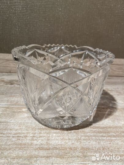Салатник конфетница Дятьковский хрусталь