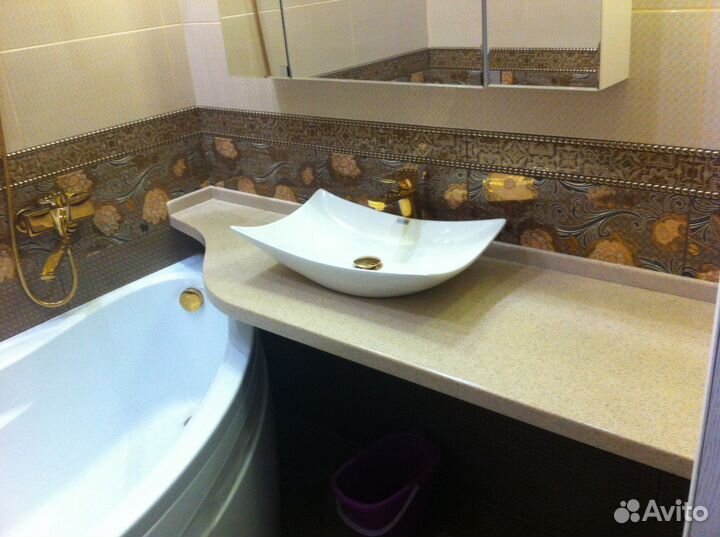 Столешницы из кварцевого камня, искусственного