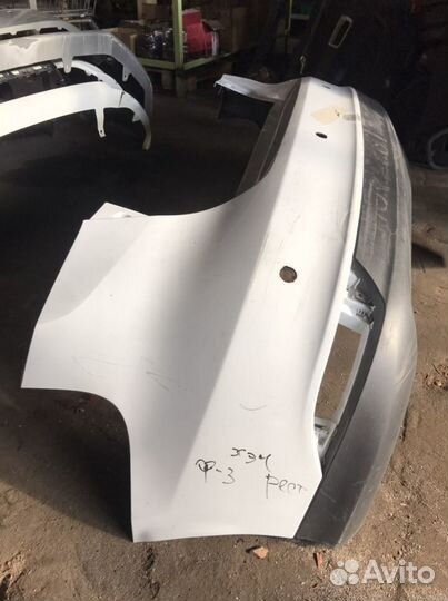 Бампер задний Ford Focus 3 хэтчбек 14-19г рест