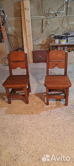 Стулья из массива дерева