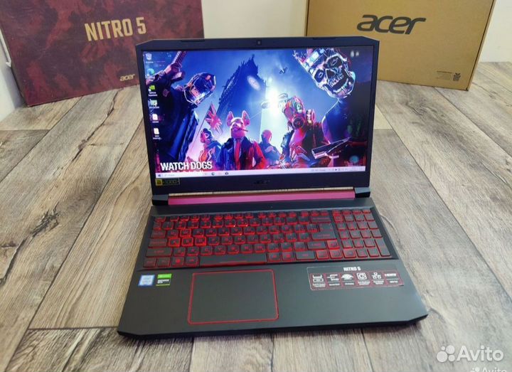 Acer nitro 5 gtx 1650/i5-9300H/8gb/SSD 512gb