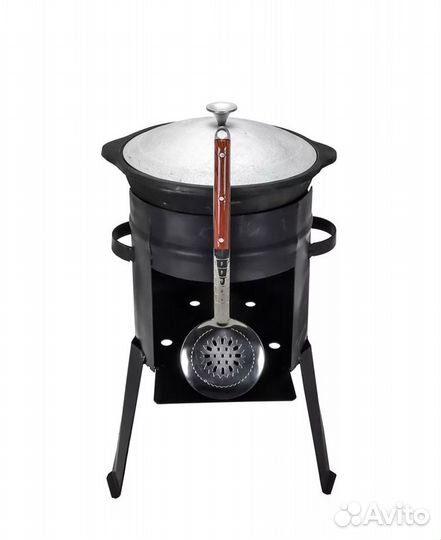 Казан чугунный для плова