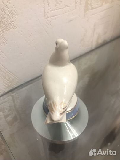 Малый голубь гжель СССР