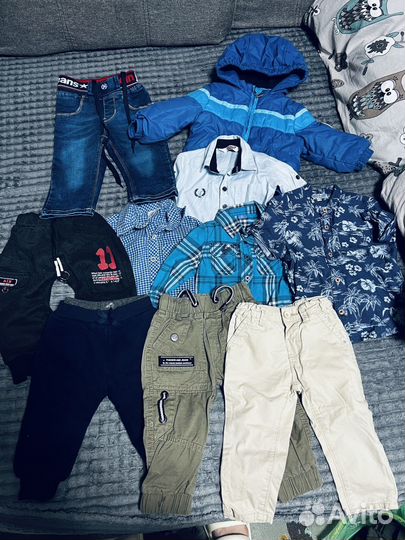 Пакет вещей на мальчика 74 80 размер