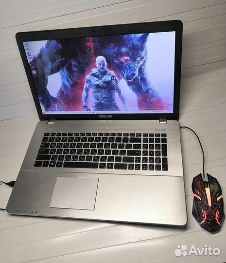 Asus Core i7/video 2gb/Full HD/17.3 6gb