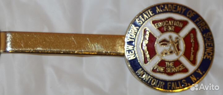 Значок- Заколка галстука (Пожарная служба США)