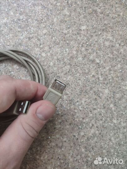 Кабель удлинитель 1.8 метра usb, usb to usb