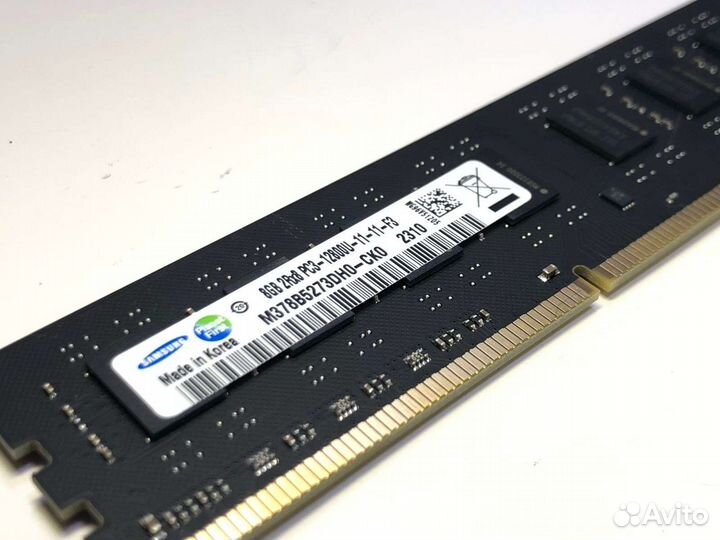 Ddr3 8gb 1600 Samsung память для компьютера