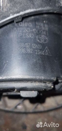 Тойота фара противотуманная