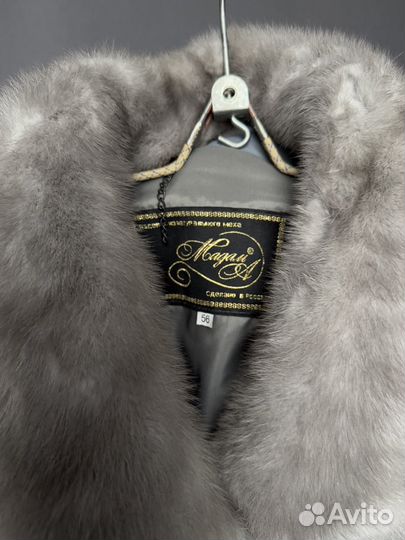 Шуба из мутона