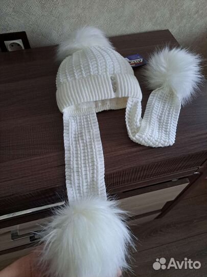 Шапка с ушками