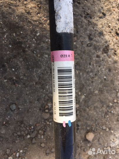 Задний стабилизатор на мерседес W166/X166