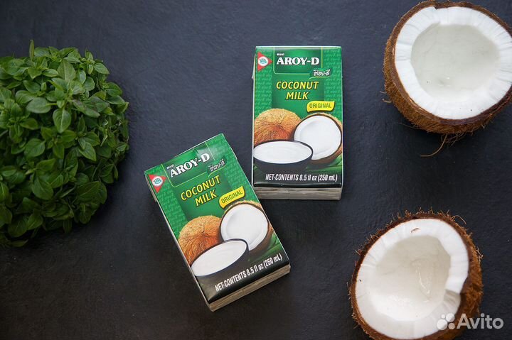 Кокосовое молоко Aroy-d, 250мл