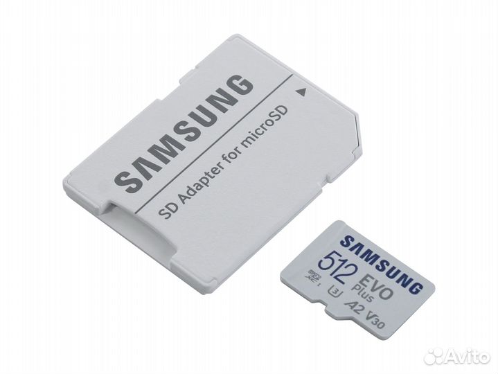 Карта памяти Samsung EVO Plus microSD 512Gb