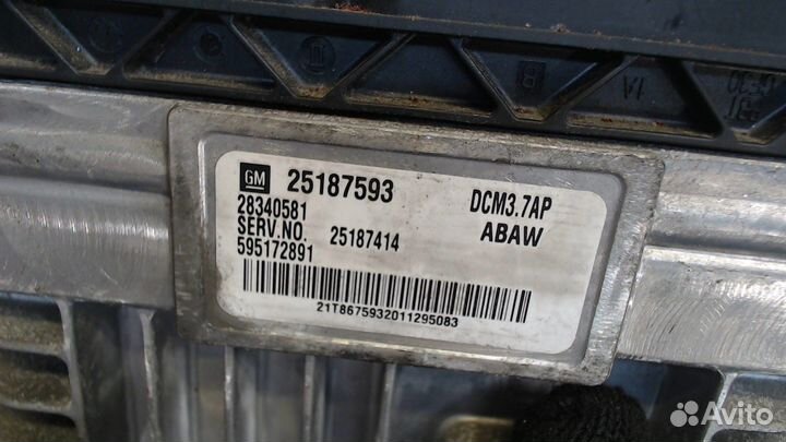 Блок управления двигателем Chevrolet Orlando, 2012