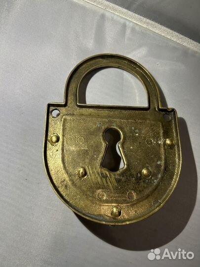 Ключница замок латунь
