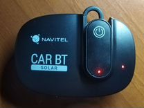 Б. У. Bluetooth-гарнитура Navitel solar CAR BT