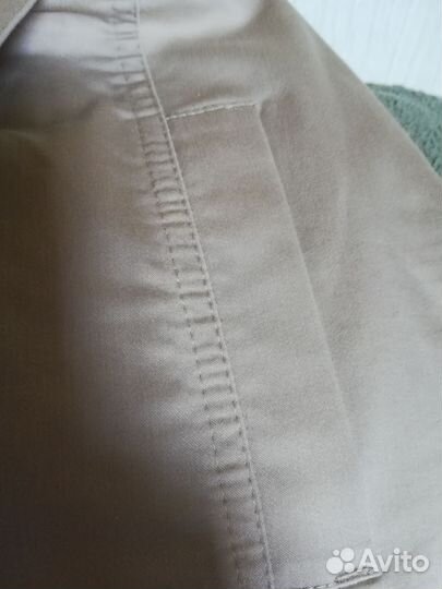 Юбка с запахом летняя бежевая